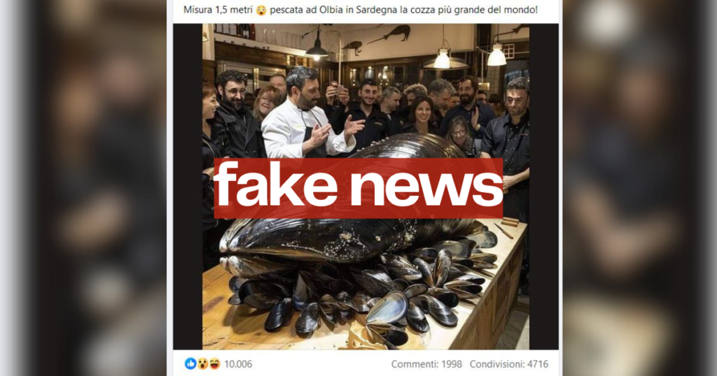 La cozza più grande del mondo a Olbia e il ritorno dello slop