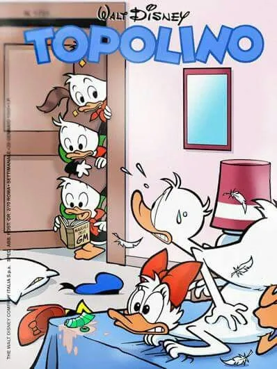 No, questo non è il numero 69 di Topolino pornografico