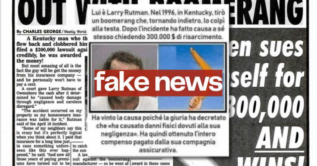 La tragicomica storia di Larry Rutman che ha vinto una causa contro se ...