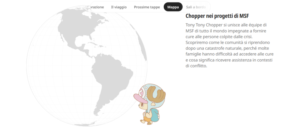 Chopper si unisce a Medici Senza Frontiere: da One Piece al mondo reale