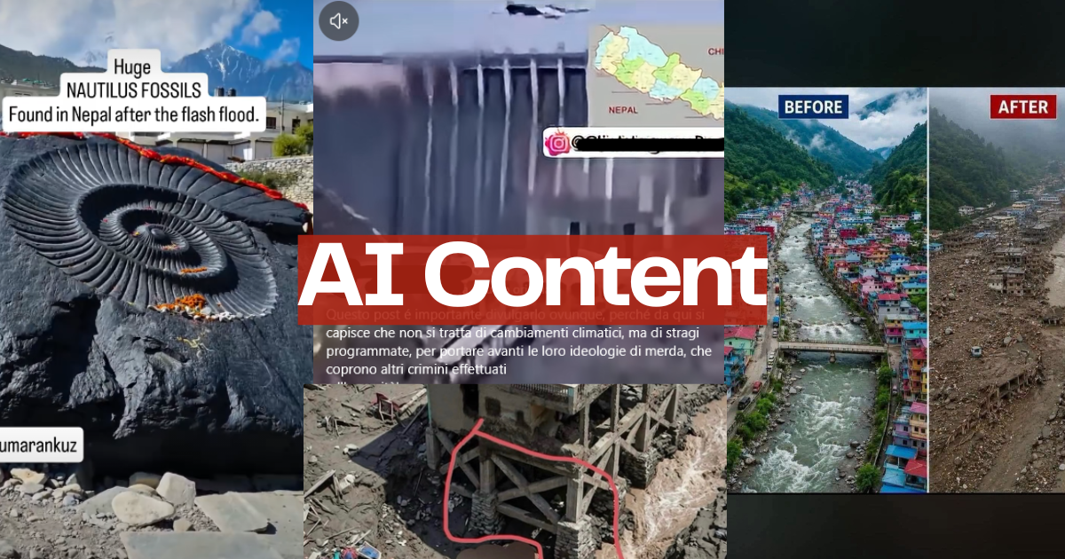 Emergenza infodemia in Nepal: il Governo Nepalese ordina la rimozione dei video con AI (e come riconoscerli)