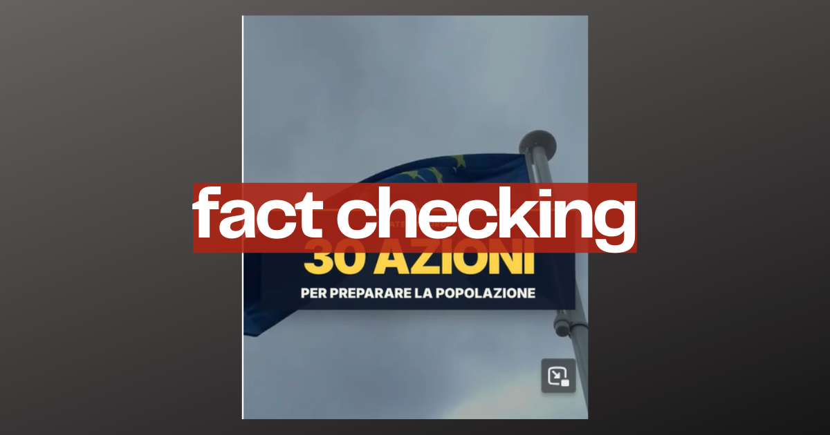 La “Strategia di Prontezza dell’UE” non è nata ieri (e non dovreste preoccuparvi)