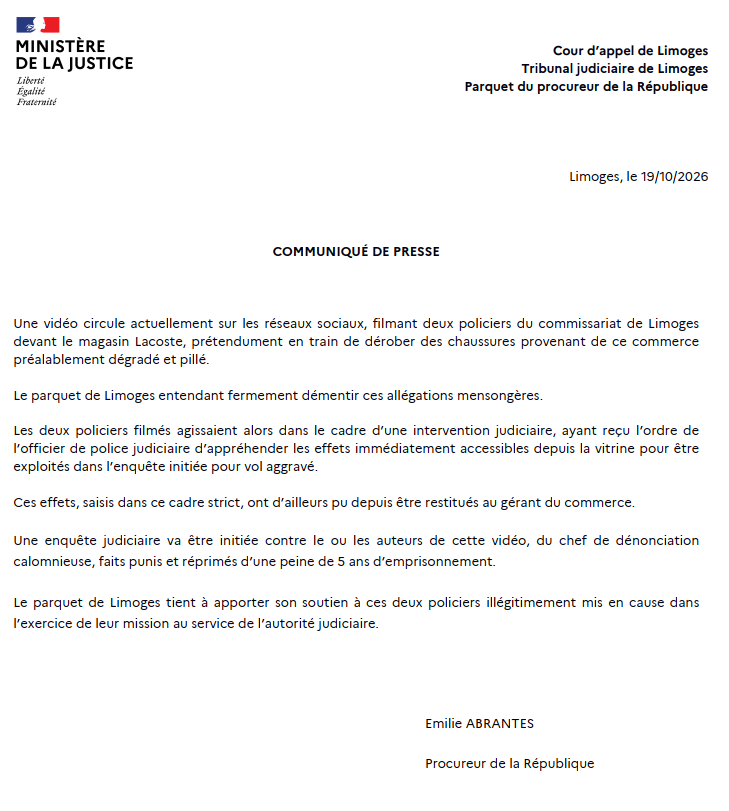Copia del comunicato stampa
