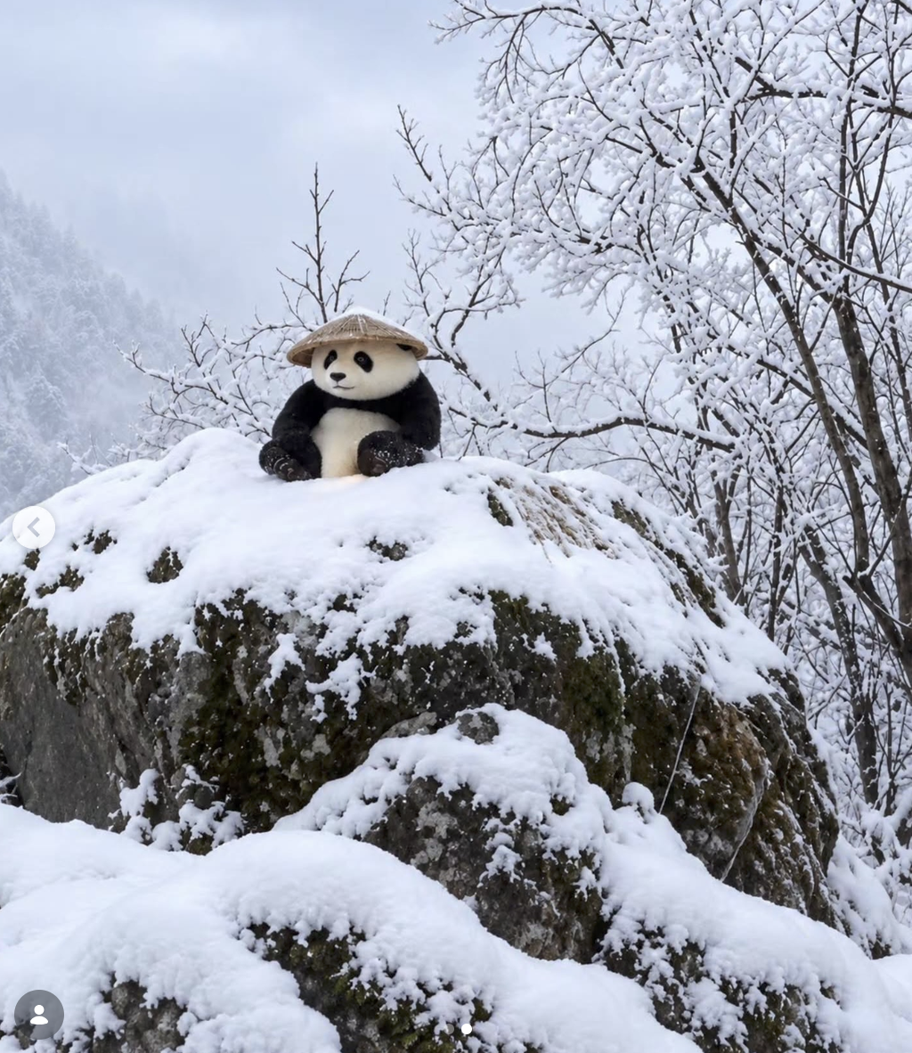 L'immagine del cucciolo di Kung Fu Panda è generata con AI