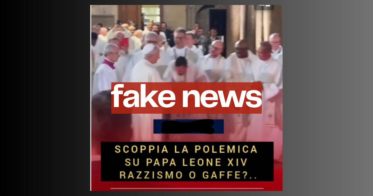 Il presunto video del Papa razzista a Metz