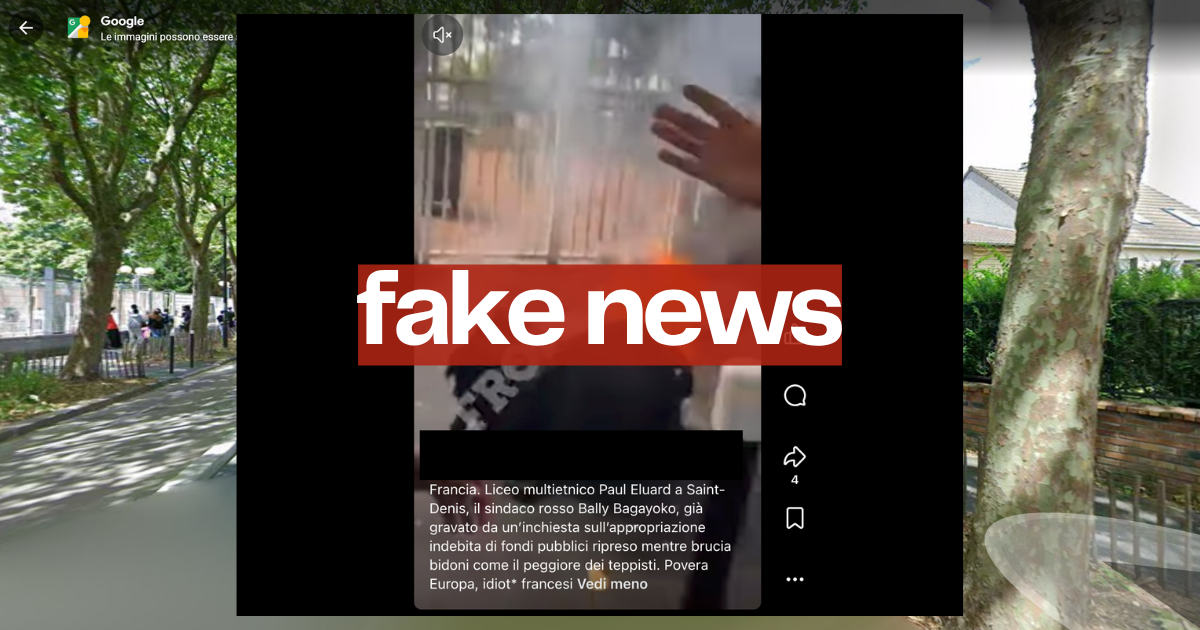 No, questo video non raffigura un sindaco di sinistra che incendia cassonetti e balla